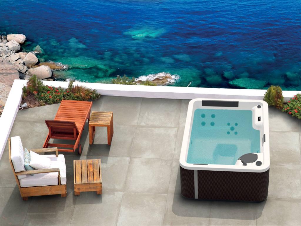 Mini Piscine idromassaggio da interno e esterno